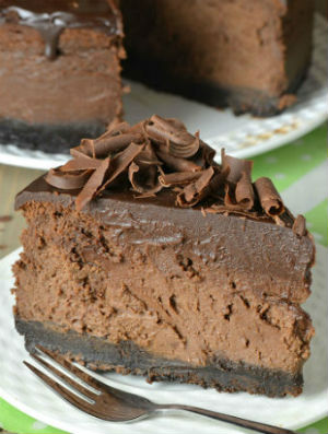 Fudge Truffle Cheesecake